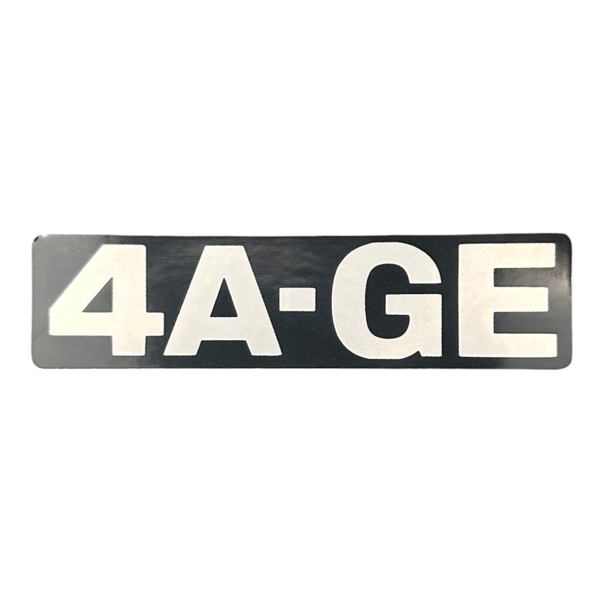 4AGE Engine Badge