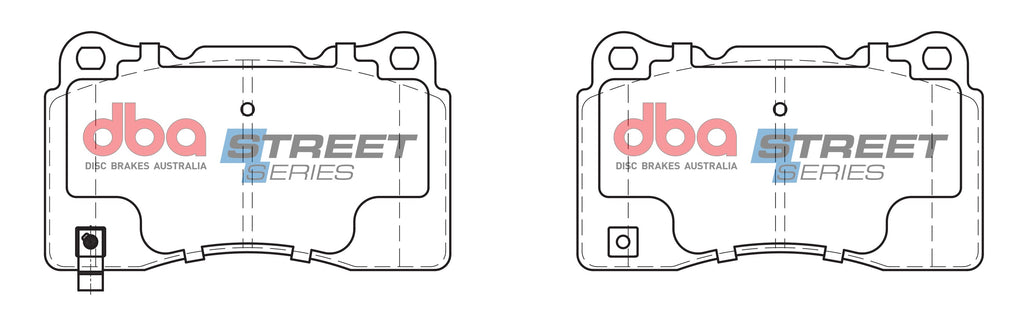 Evo 5/6 Brake Kit - 4000 Series T3 Slotted & Xtreme Performance Brake Pads Front