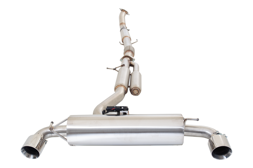 GR Yaris 3" Cat-Back System with Varex Muffler, 304 Stainless Steel