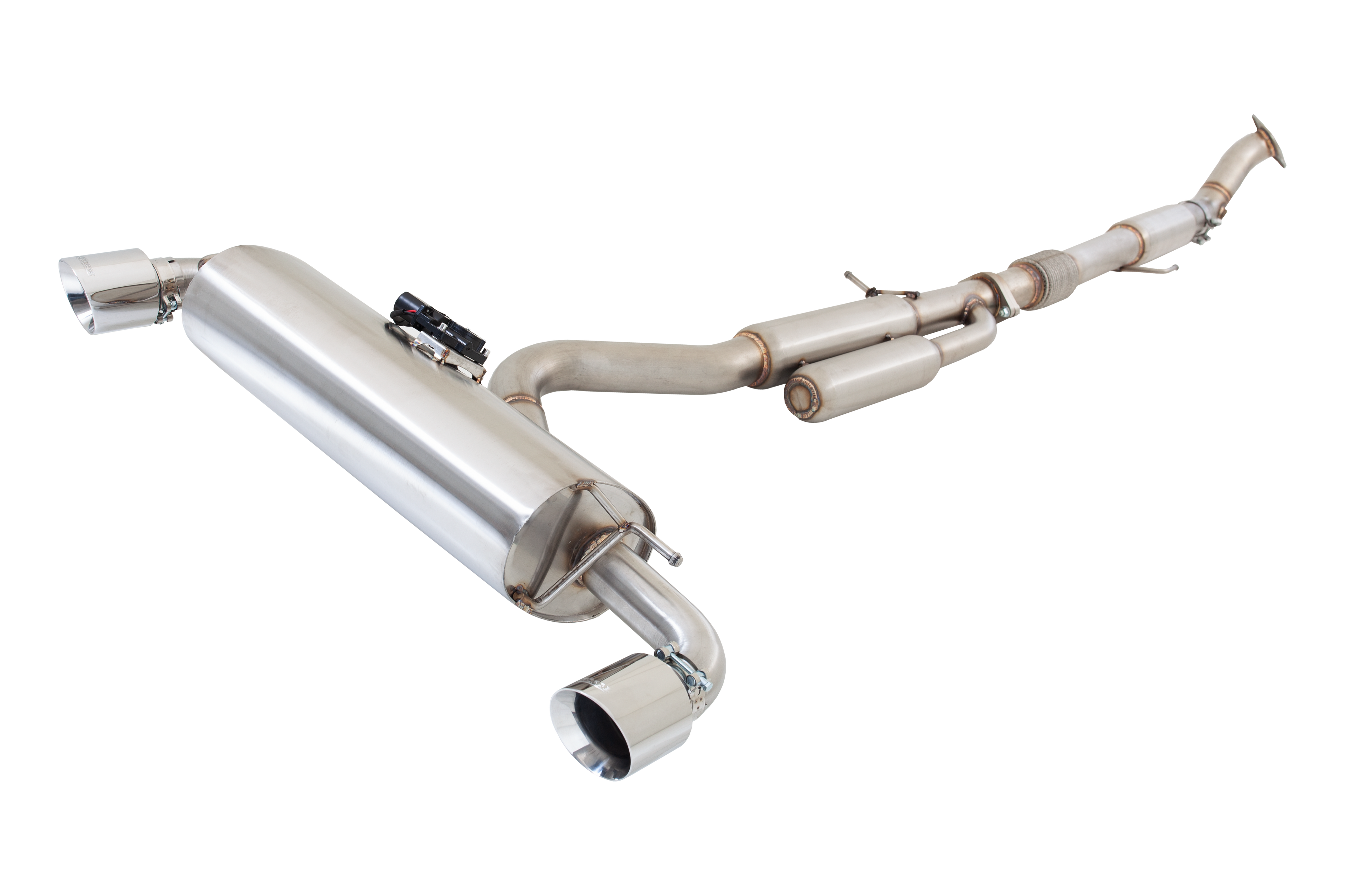 GR Yaris 3" Cat-Back System with Varex Muffler, 304 Stainless Steel
