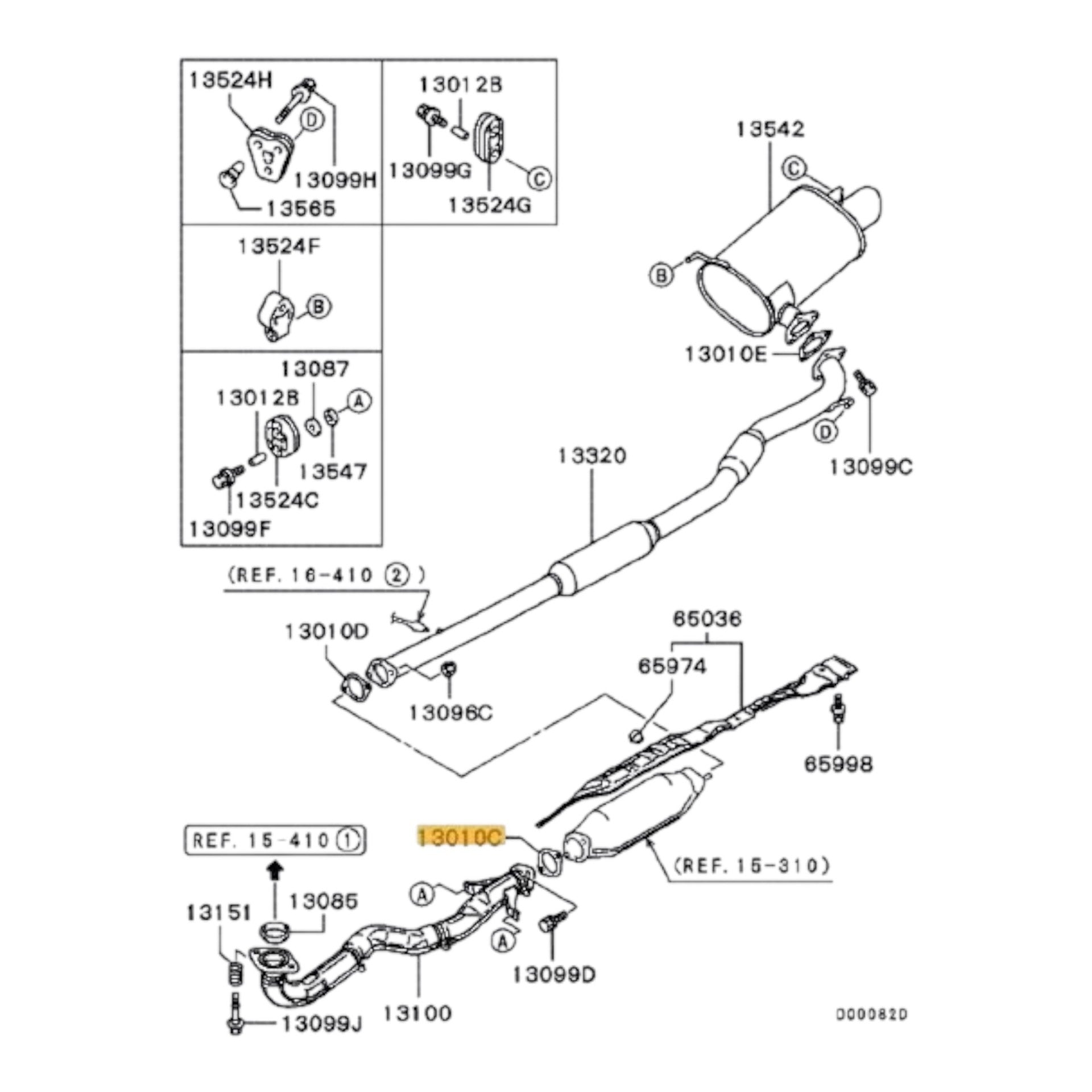 Evo 5/6 Exhaust Gasket