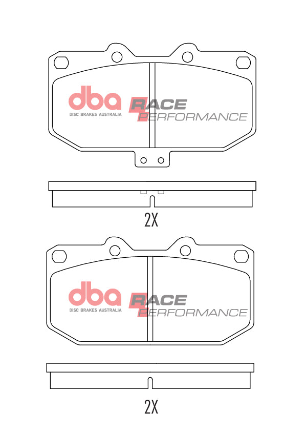 Nissan Xtreme Performance Race Brake Pads Front