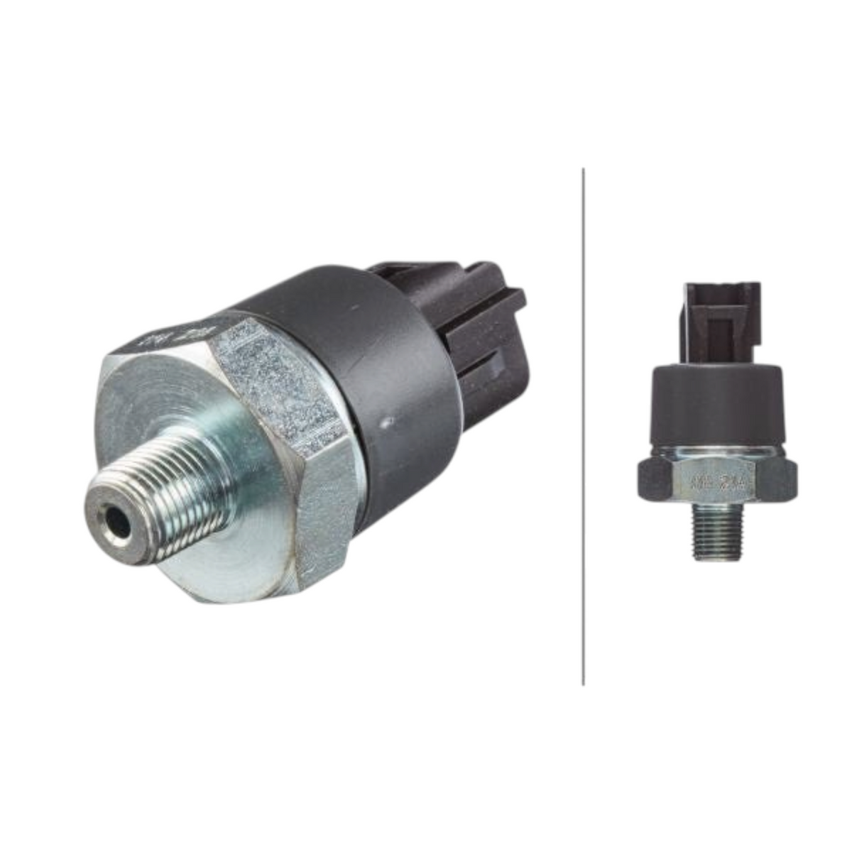 Rising Sun Imports automotive oil pressure sensor with a metallic threaded base and black electrical connector