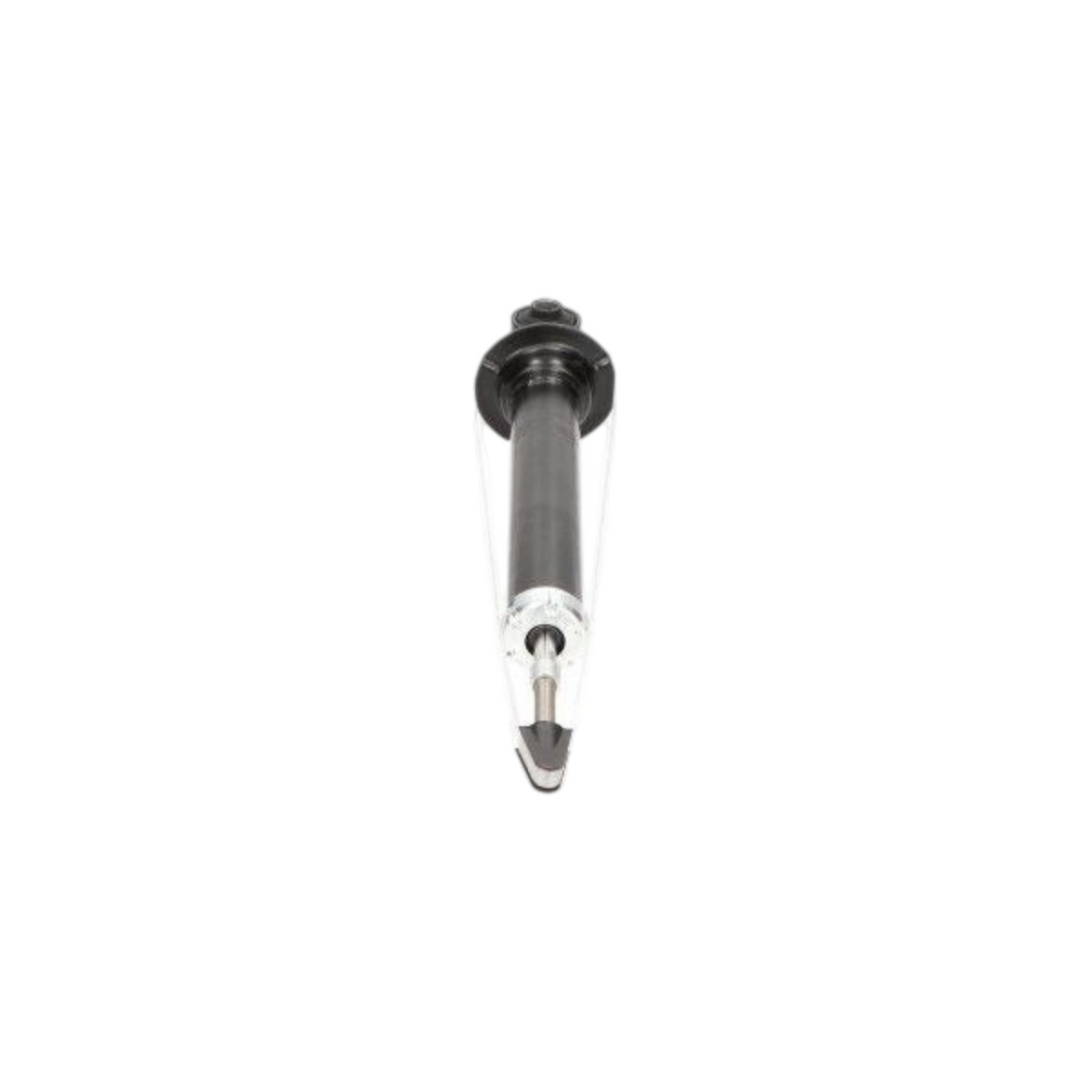 Rising Sun Imports automotive suspension shock absorber with black finish and precision metal mounting components