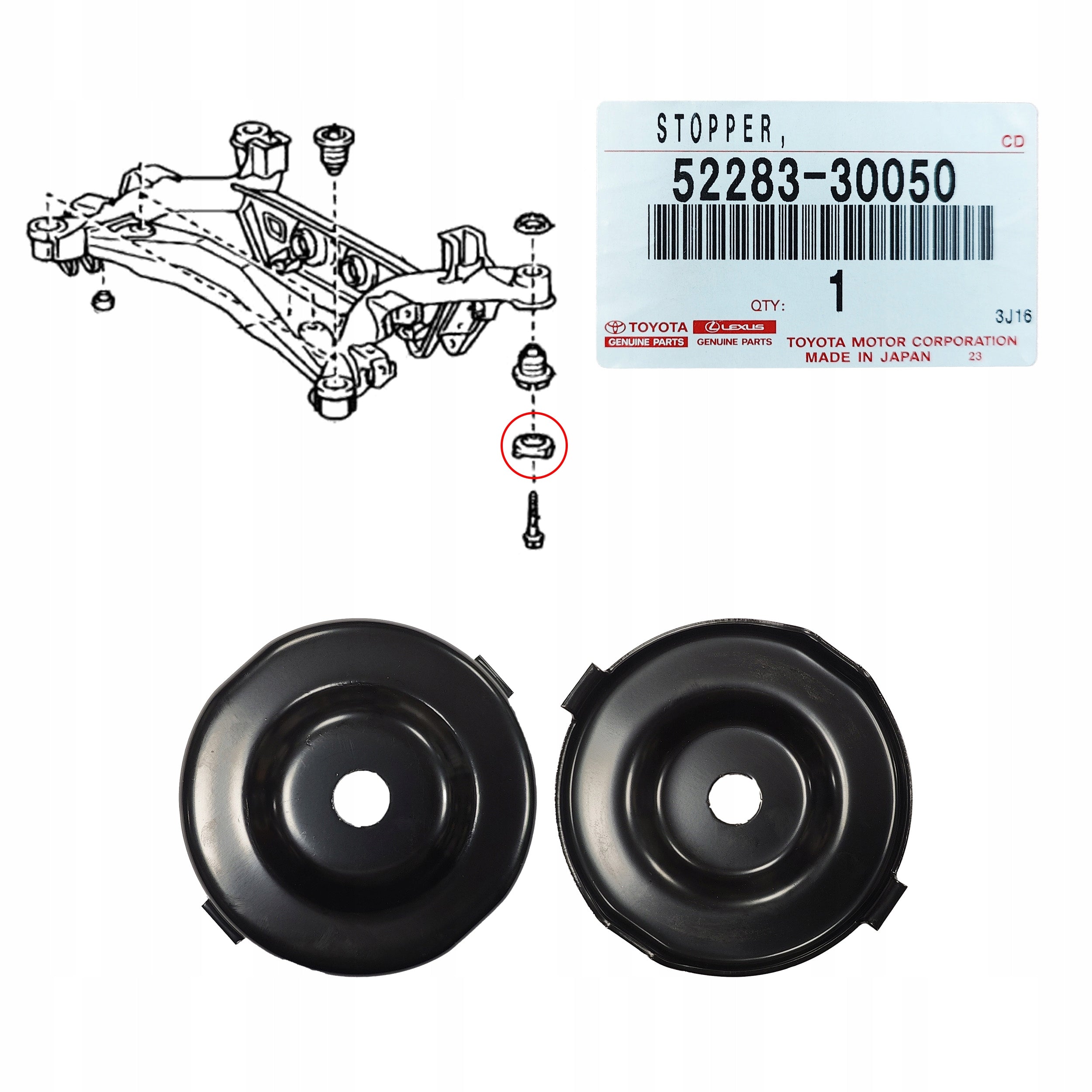 Differential Support Member Rear